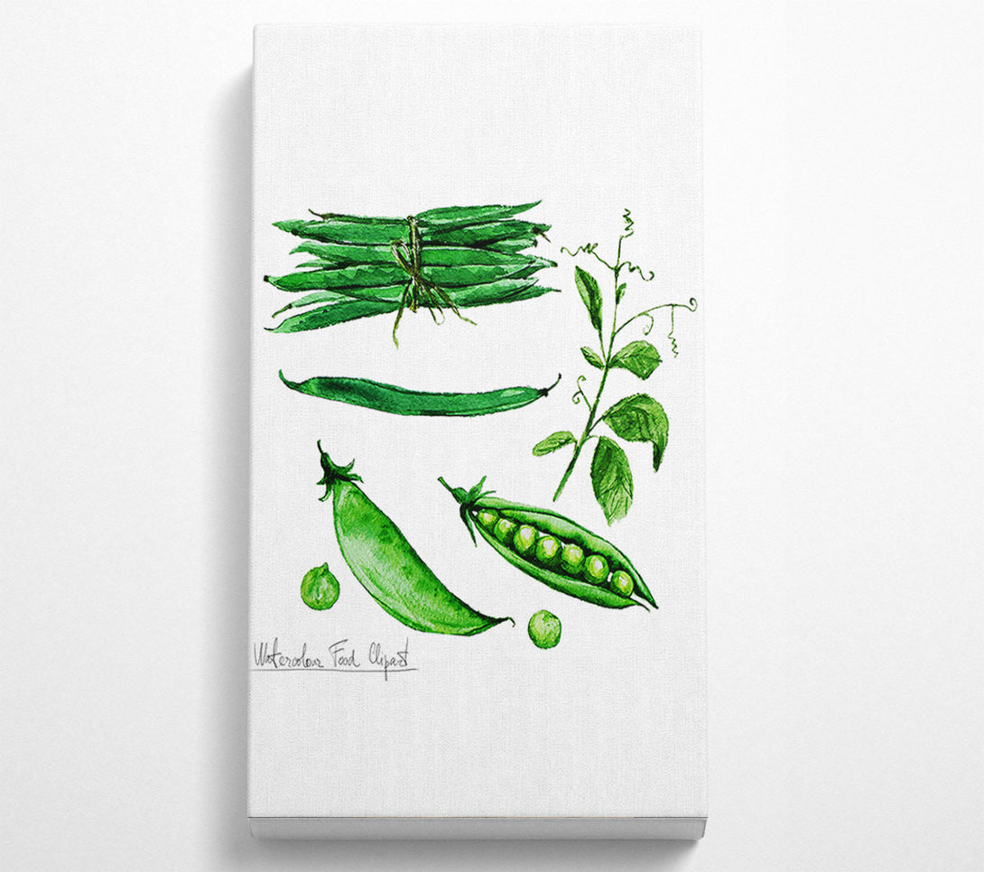  A Canvas Print of Peas In A Pod Canvas Art