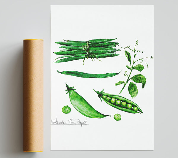 Peas In A Pod Print