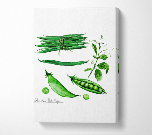  A Canvas Print of Peas In A Pod Canvas Art