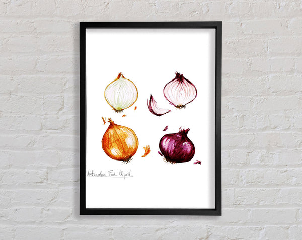 Onions Framed Print
