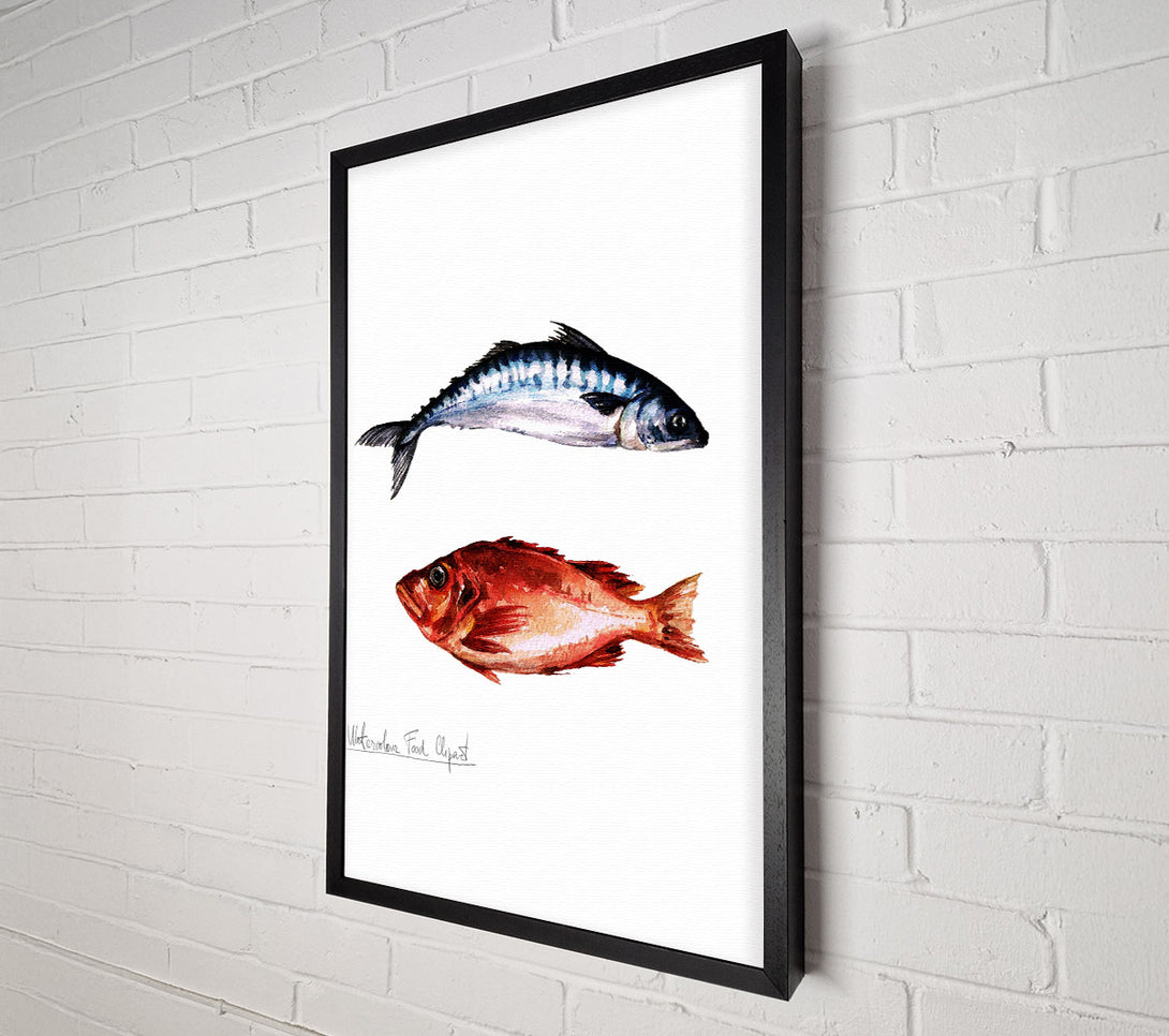  A Canvas Print of Fish Supper 2 Canvas Art