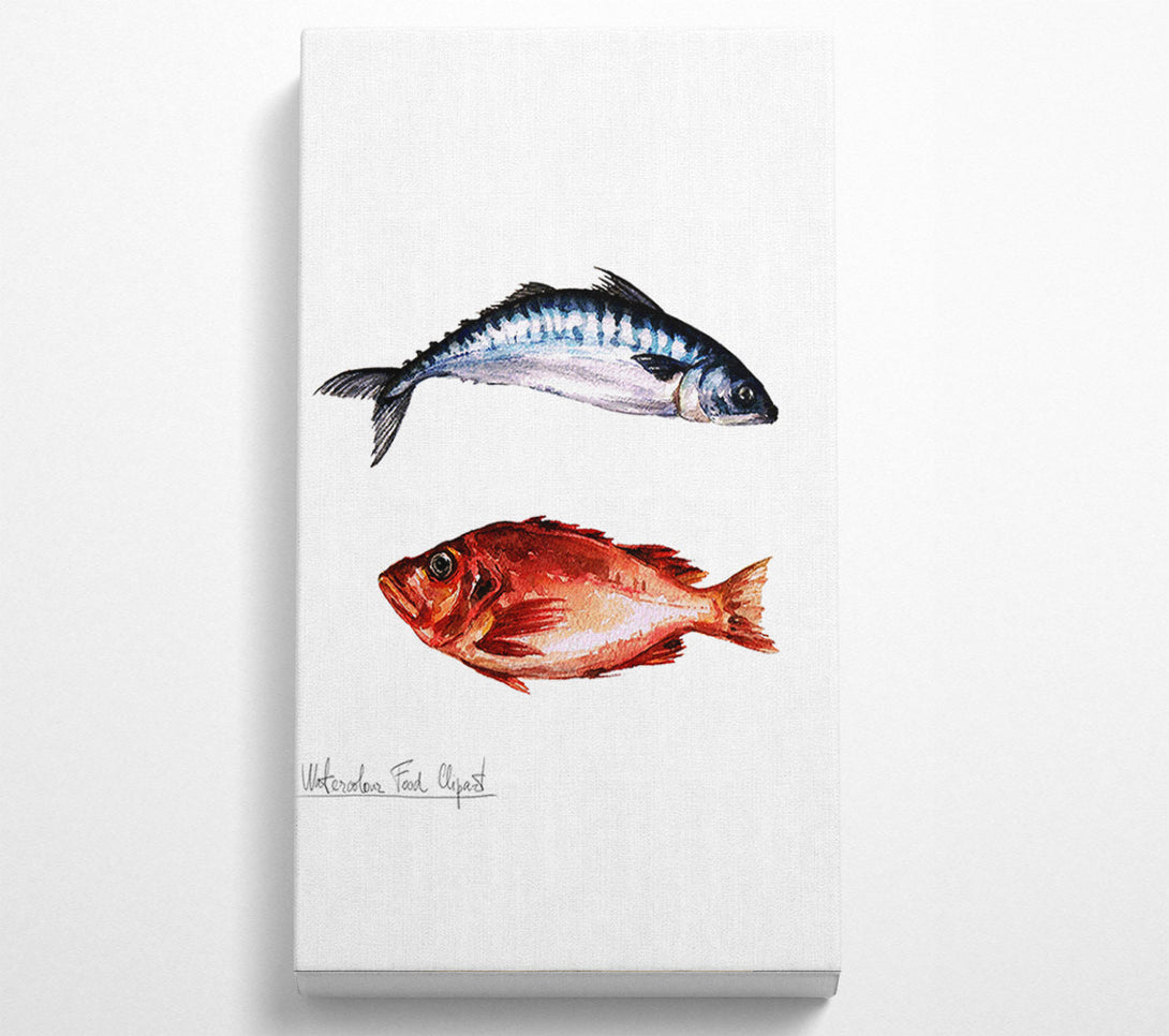  A Canvas Print of Fish Supper 2 Canvas Art