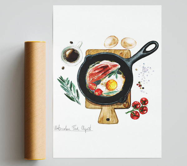 Morning Breakfast Giclee Print