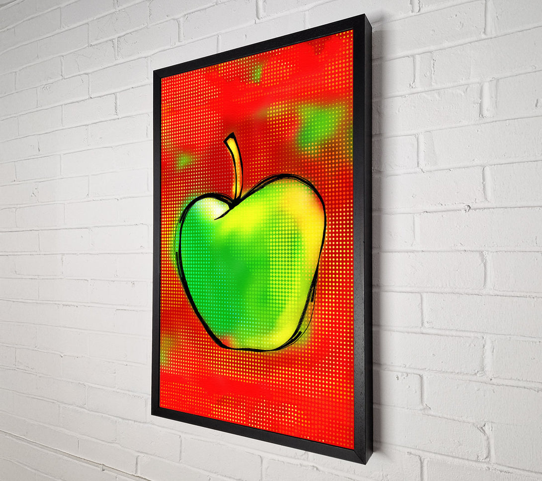  A Canvas Print of Green Apple Canvas Print