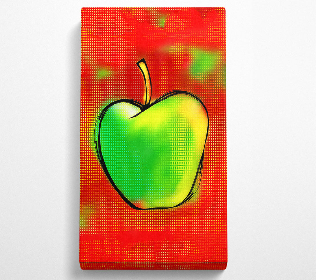 A Canvas Print of Green Apple Canvas Print