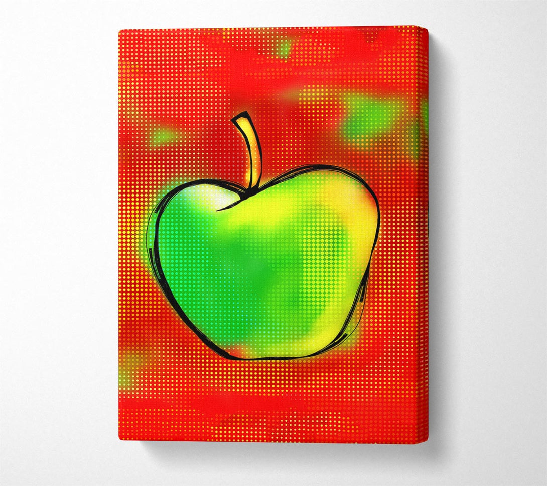  A Canvas Print of Green Apple Canvas Print