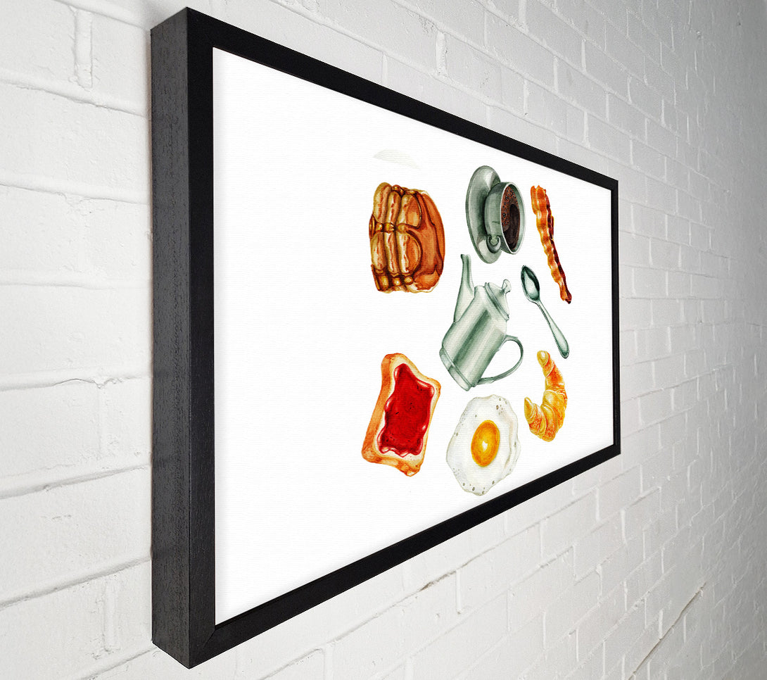  A Canvas Print of Breakfast Ready Canvas Wall Art