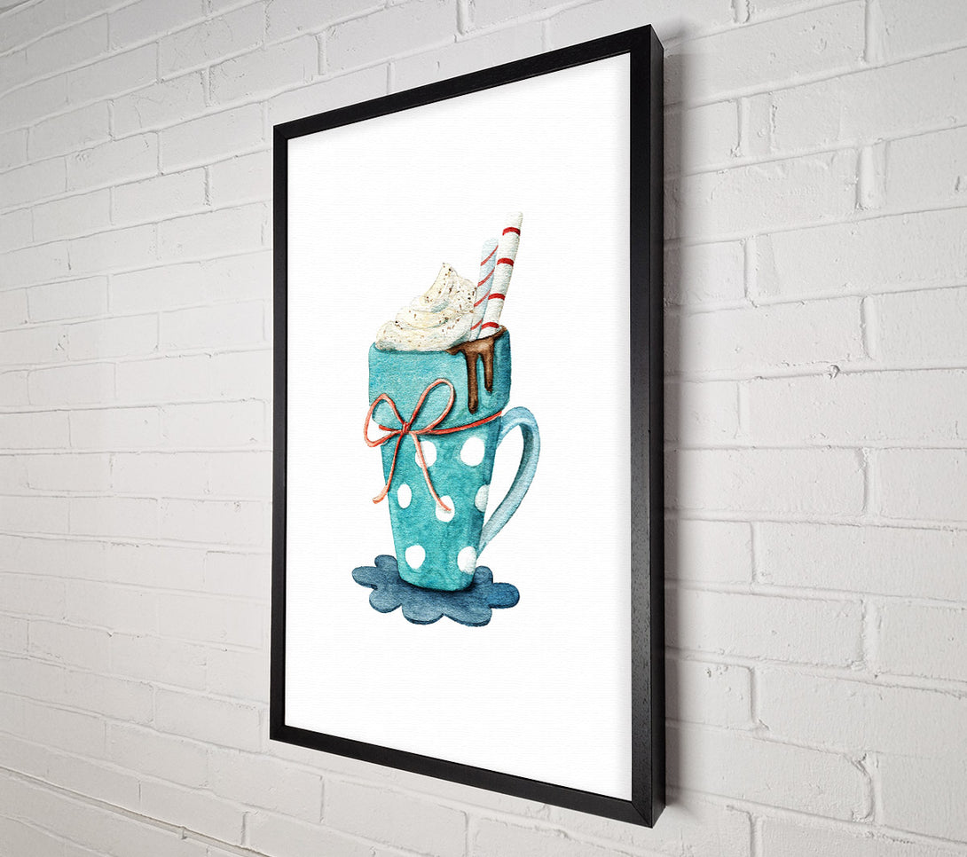  A Canvas Print of Hot Chocolate Delight Canvas Print