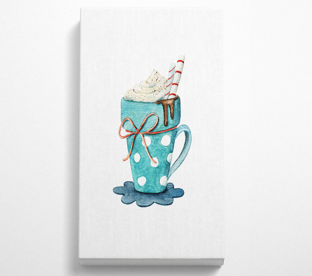  A Canvas Print of Hot Chocolate Delight Canvas Print