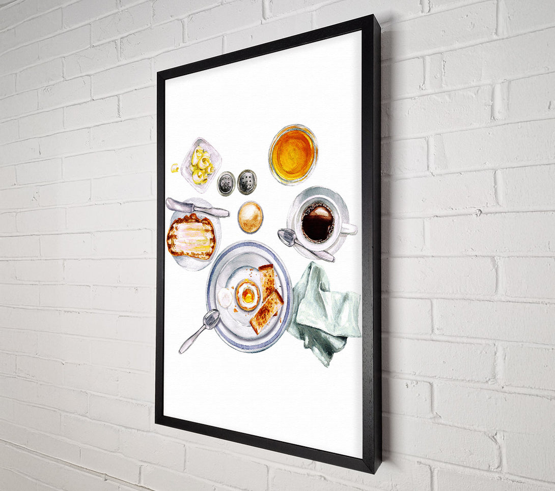  A Canvas Print of Breakfast Time Canvas Art