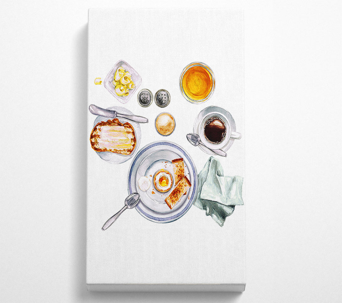  A Canvas Print of Breakfast Time Canvas Art