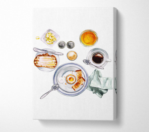  A Canvas Print of Breakfast Time Canvas Art