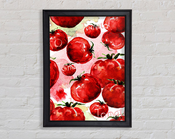 Just Tomatos Framed Print