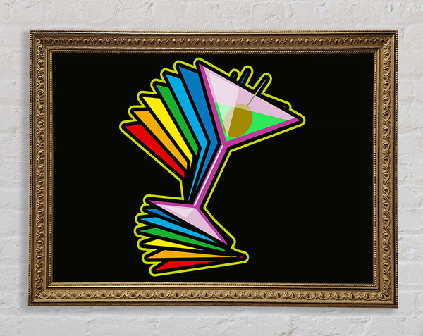 Cocktail Party 3 Framed Print