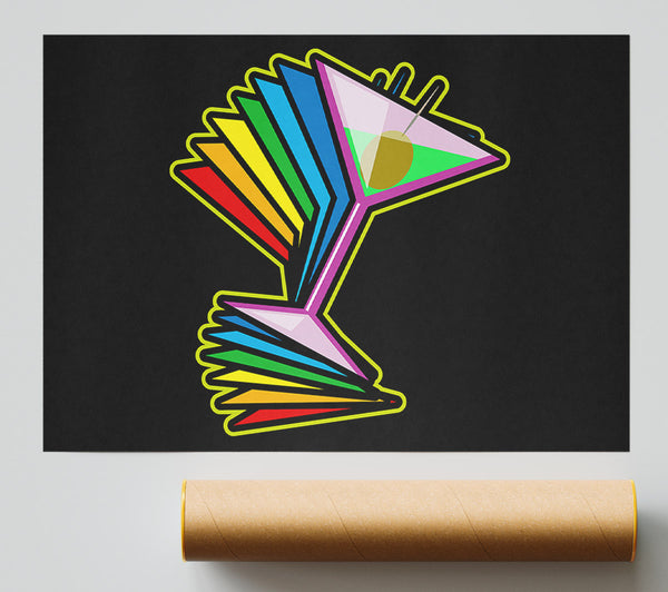 Cocktail Party 3 Print