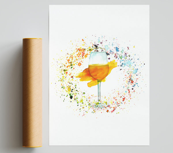Cocktail Splash Poster