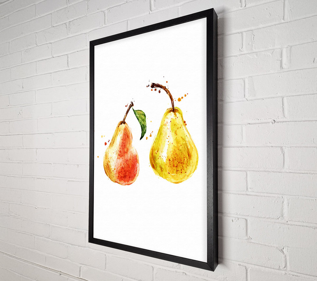  A Canvas Print of Pear Duo 1 Canvas Wall Art