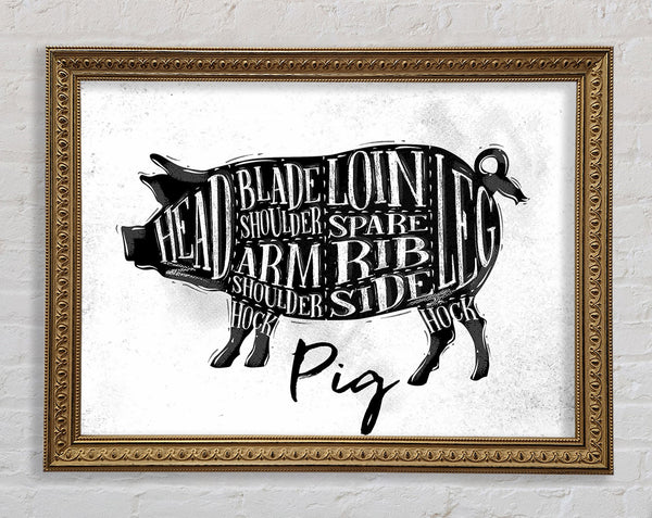 Butchers Selection 11 Framed Print