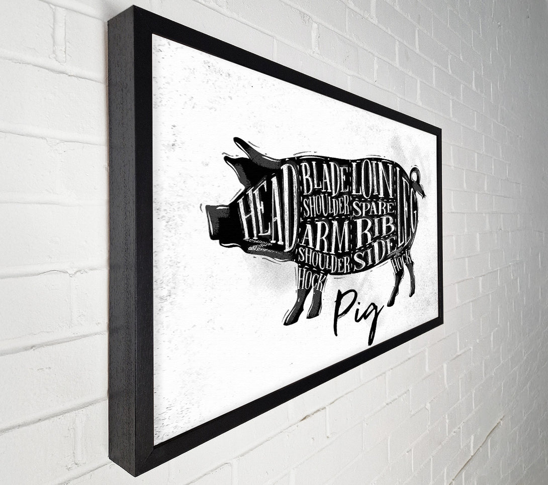  A Canvas Print of Butchers Selection 11 Canvas Print