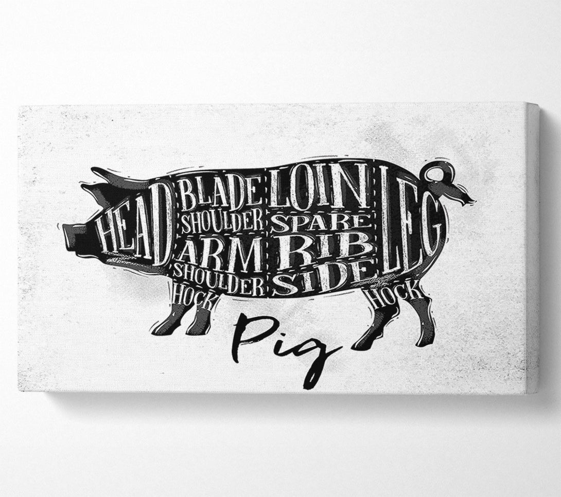  A Canvas Print of Butchers Selection 11 Canvas Print