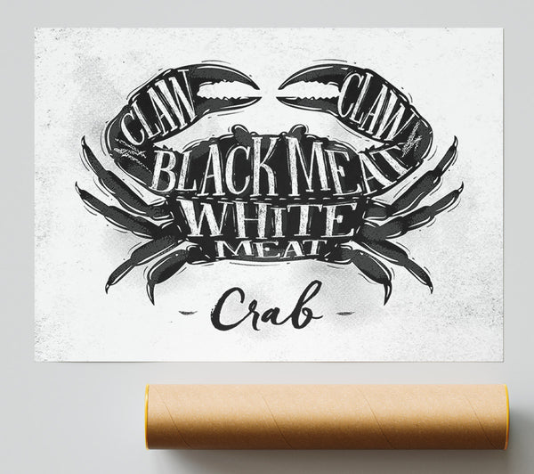 Crab Meat Selection Print