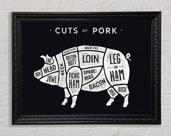 Butchers Selection 9 Framed Print