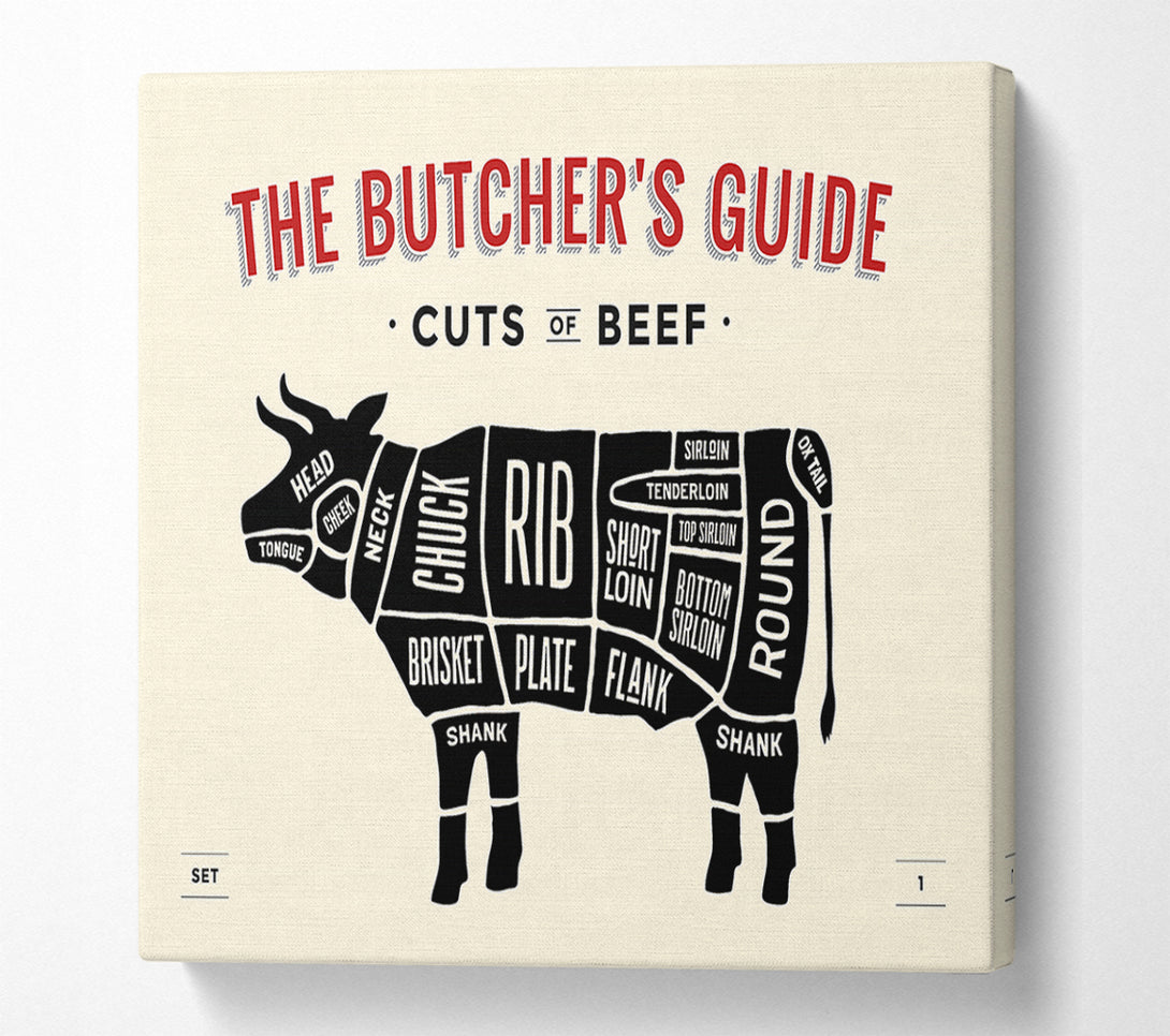  A Canvas Print of Butchers Selection 7 Canvas Art