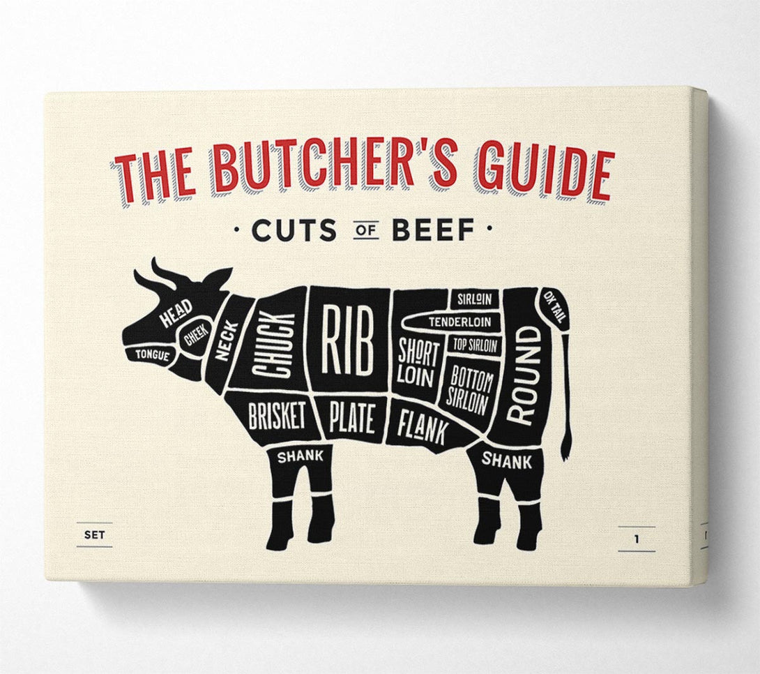  A Canvas Print of Butchers Selection 7 Canvas Art