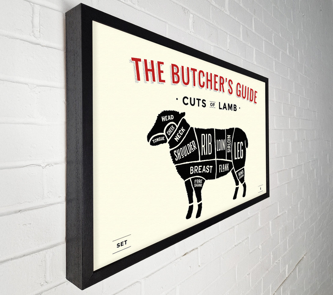  A Canvas Print of Butchers Selection 6 Canvas Art