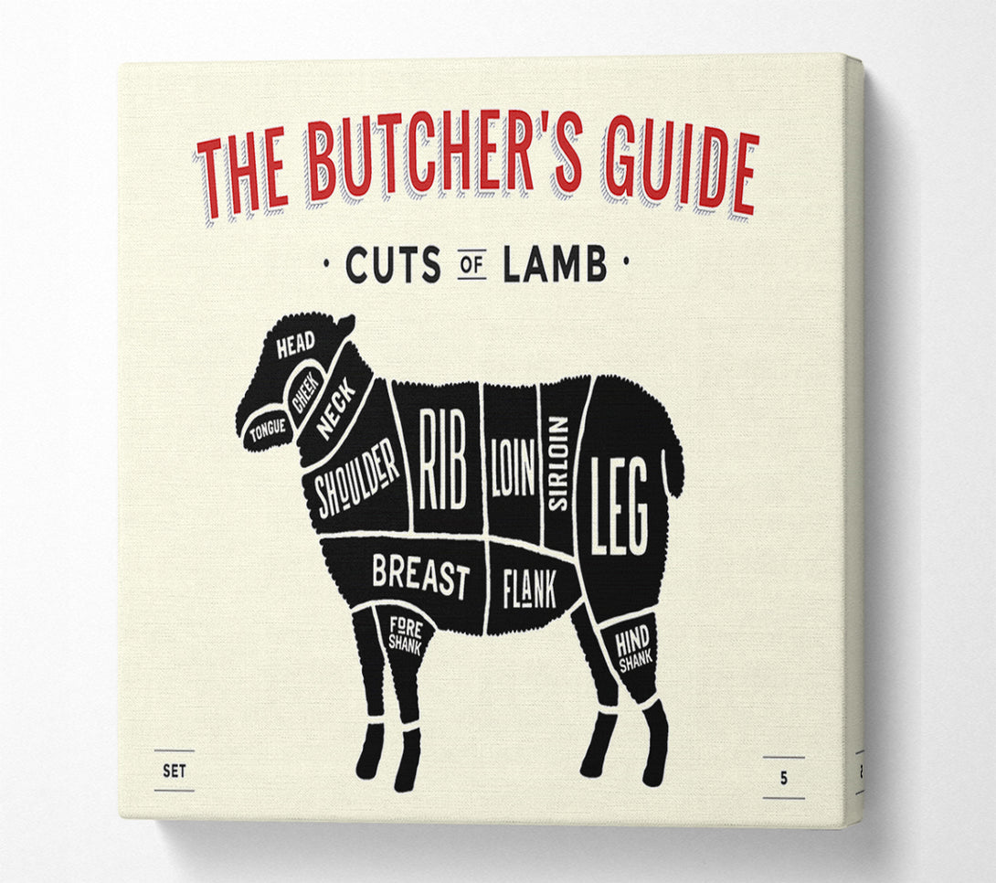  A Canvas Print of Butchers Selection 6 Canvas Art