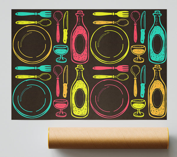 I Love Cooking 4 Giclee Print