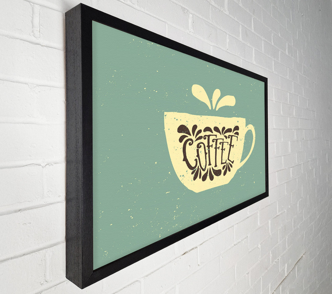  A Canvas Print of Coffee Splash Canvas Wall Art