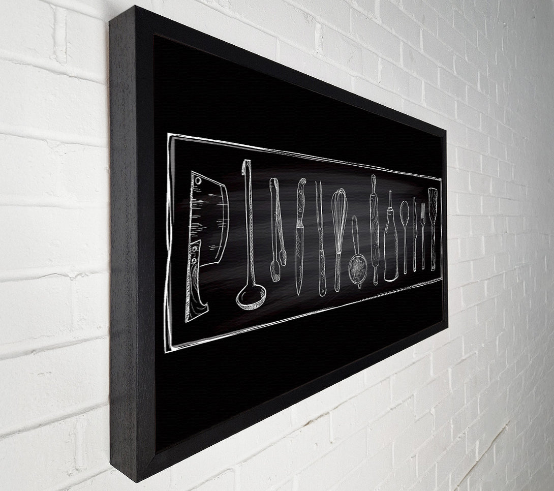  A Canvas Print of Utensils 5 Canvas Wall Art