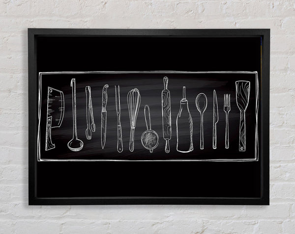 Utensils 5 Framed Print