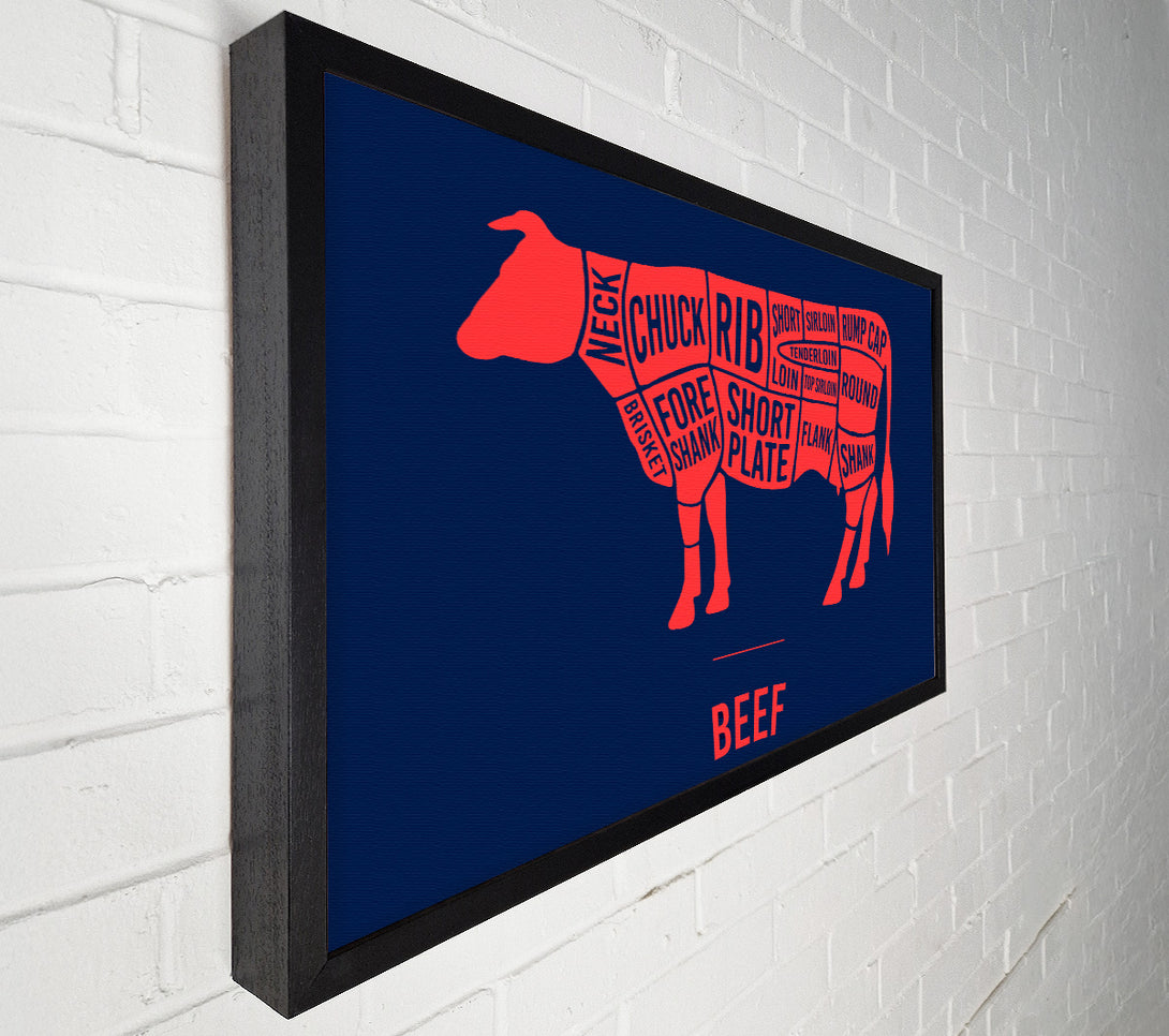  A Canvas Print of Butchers Selection 4 Canvas Wall Art