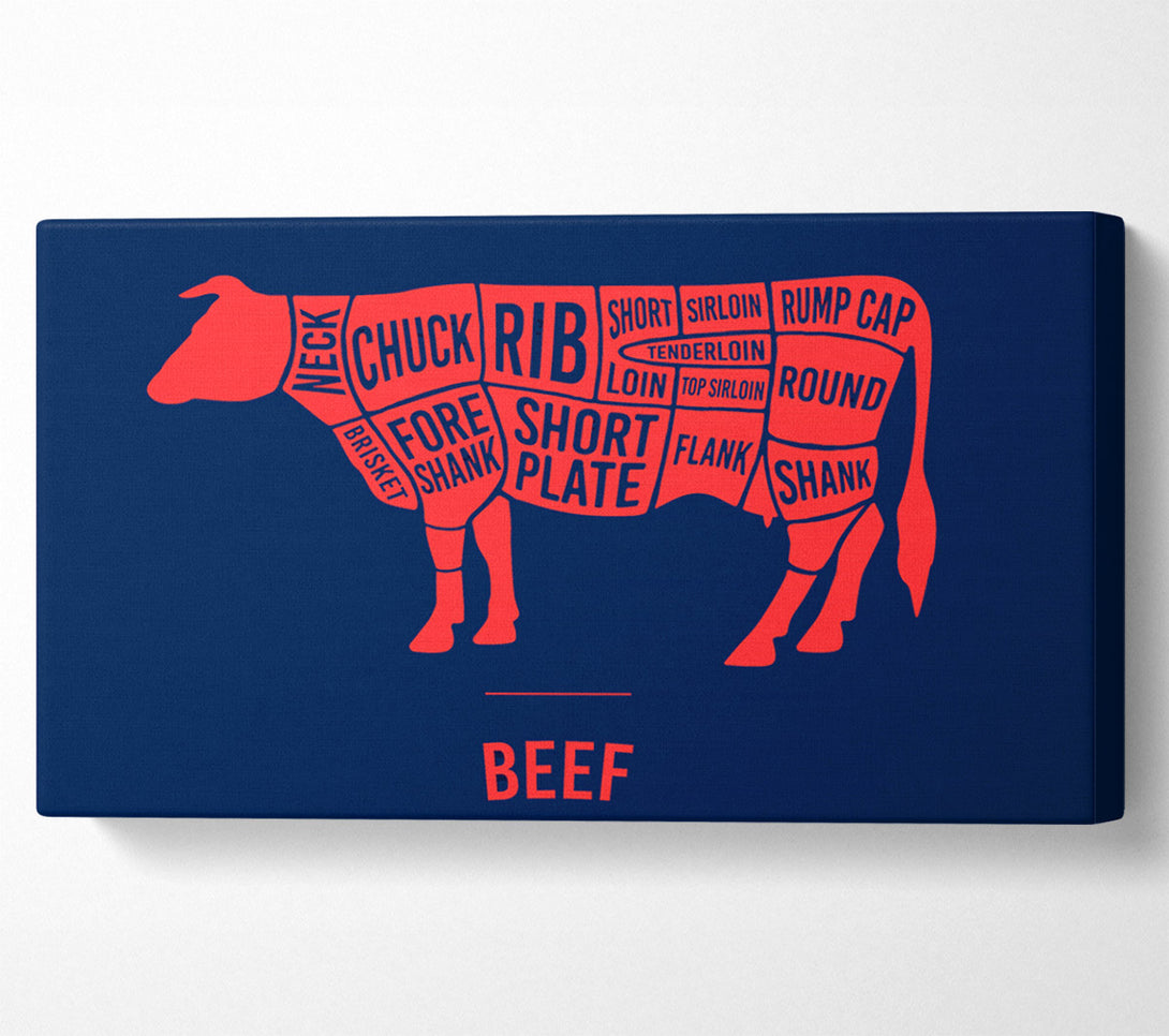  A Canvas Print of Butchers Selection 4 Canvas Wall Art