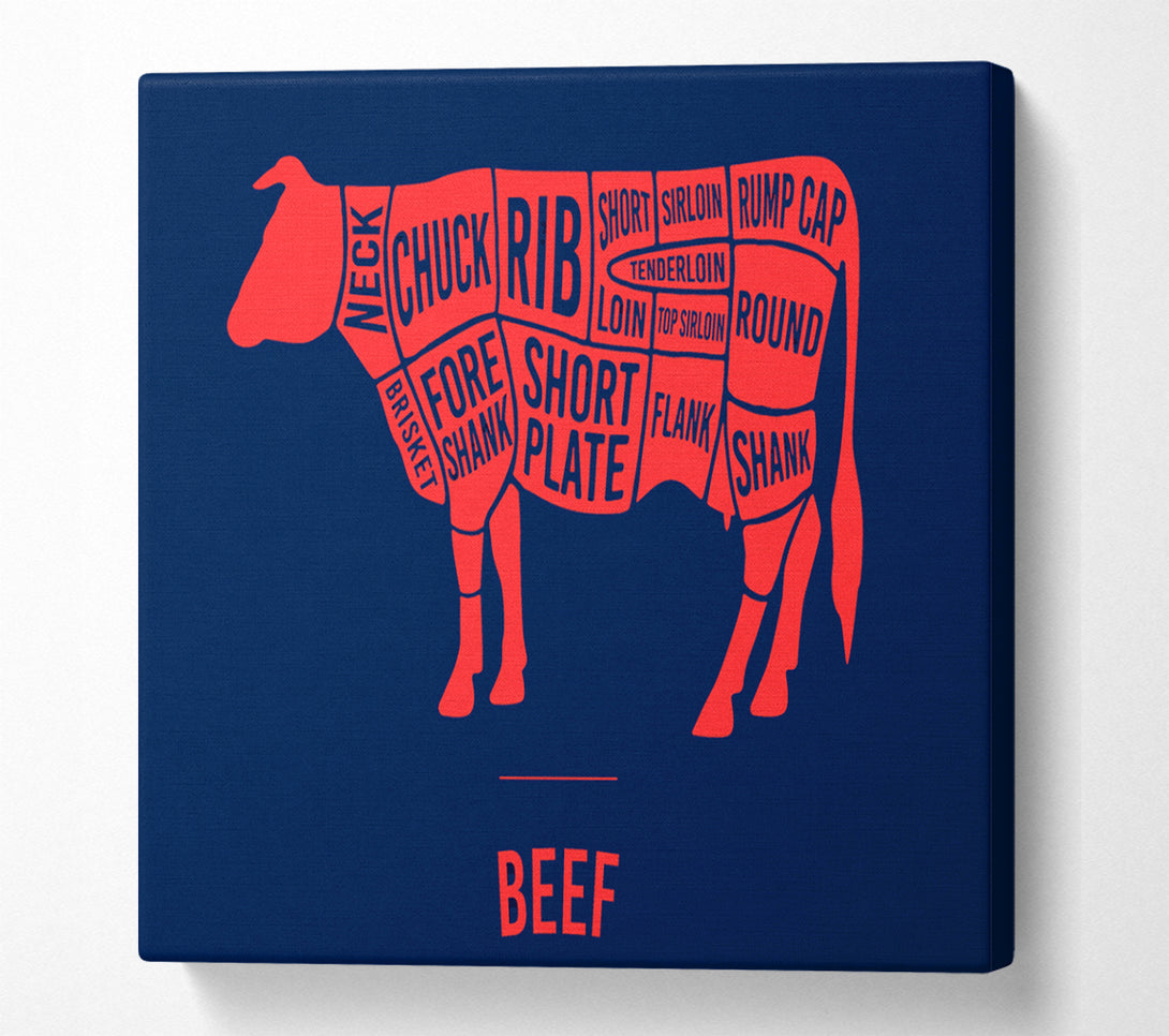  A Canvas Print of Butchers Selection 4 Canvas Wall Art