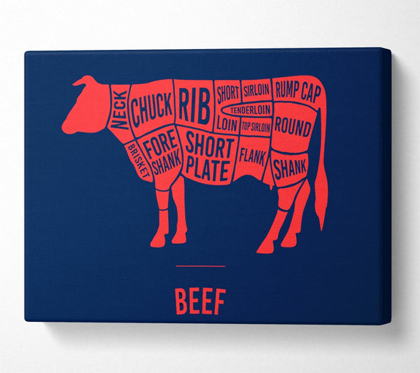  A Canvas Print of Butchers Selection 4 Canvas Wall Art
