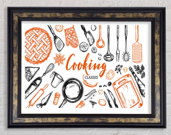 Utensils 7 Framed Print