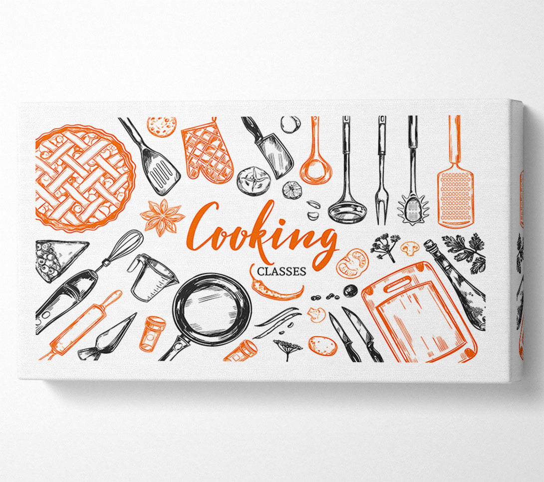  A Canvas Print of Utensils 7 Canvas Wall Art