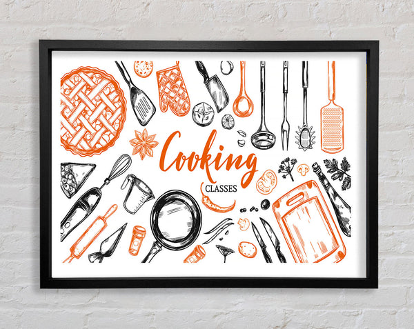 Utensils 7 Framed Print