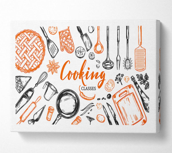  A Canvas Print of Utensils 7 Canvas Wall Art
