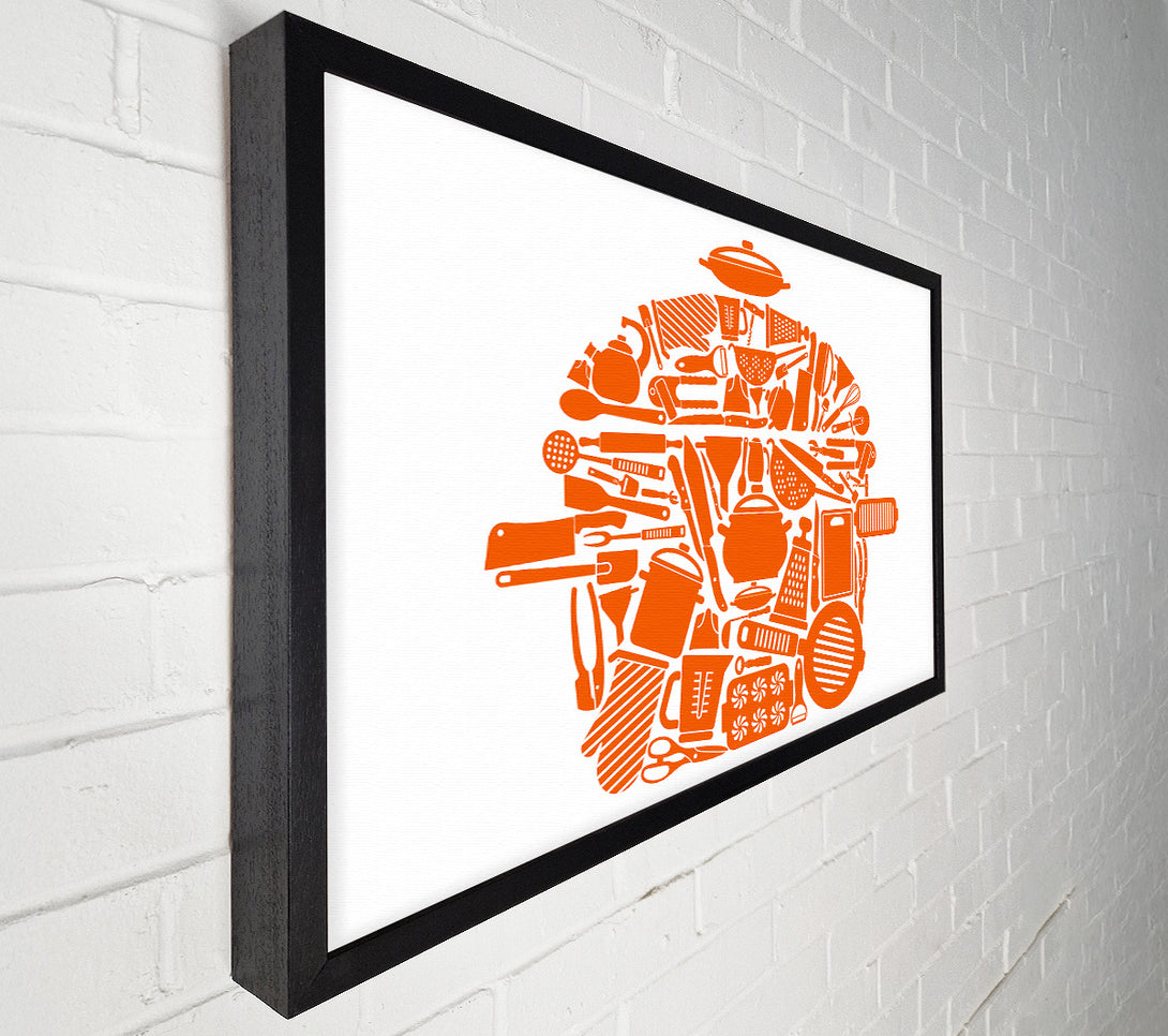  A Canvas Print of I Love Cooking 5 Canvas Print
