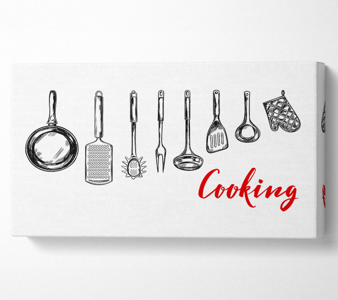  A Canvas Print of Utensils 4 Canvas Art