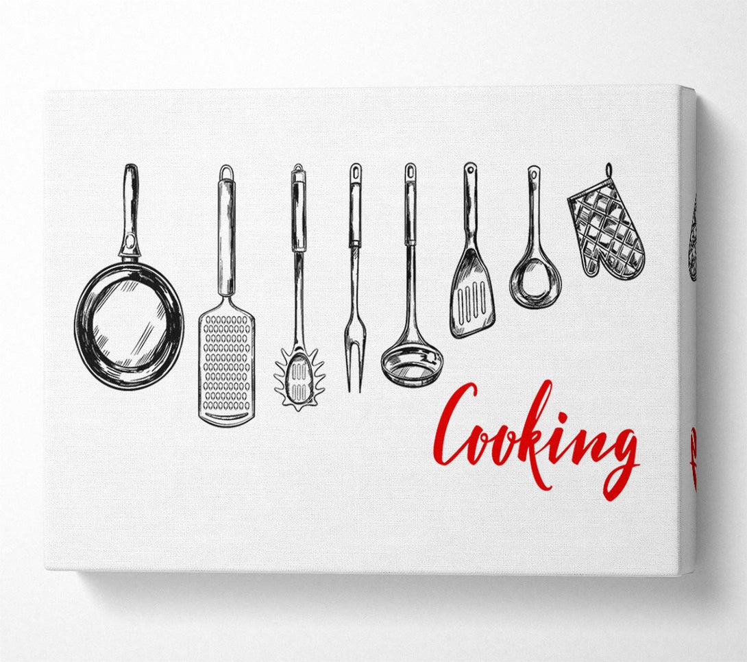  A Canvas Print of Utensils 4 Canvas Art
