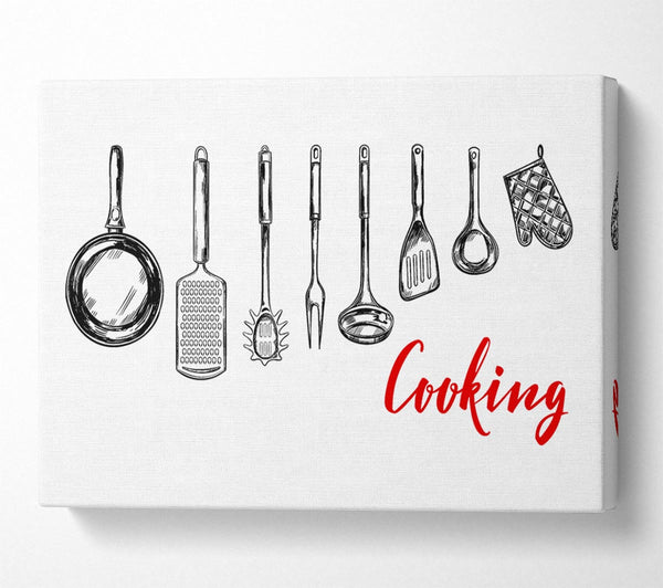  A Canvas Print of Utensils 4 Canvas Art