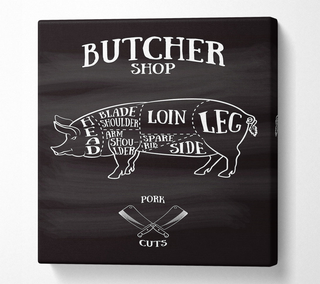  A Canvas Print of Butchers Selection 3 Canvas Art