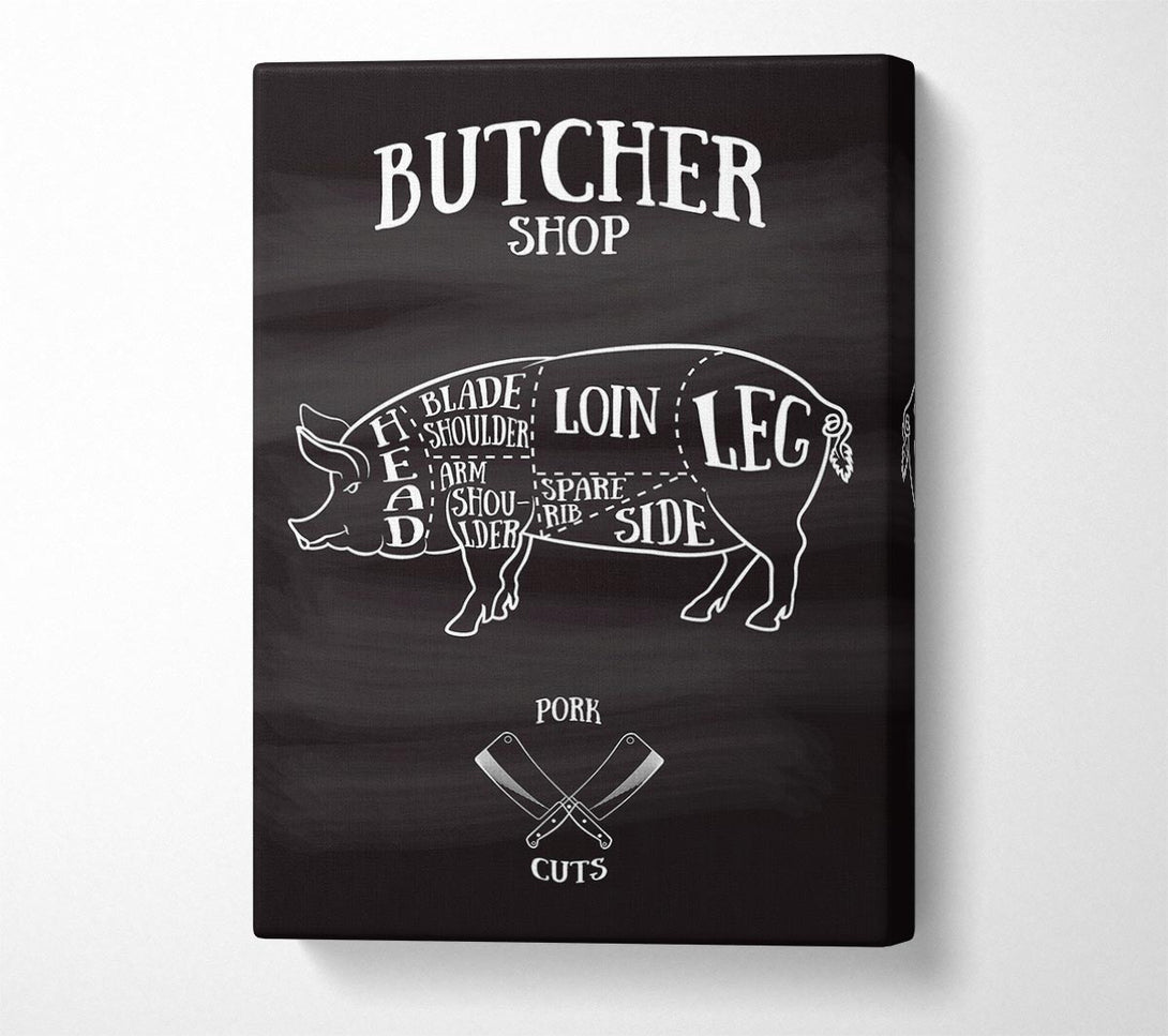  A Canvas Print of Butchers Selection 3 Canvas Art