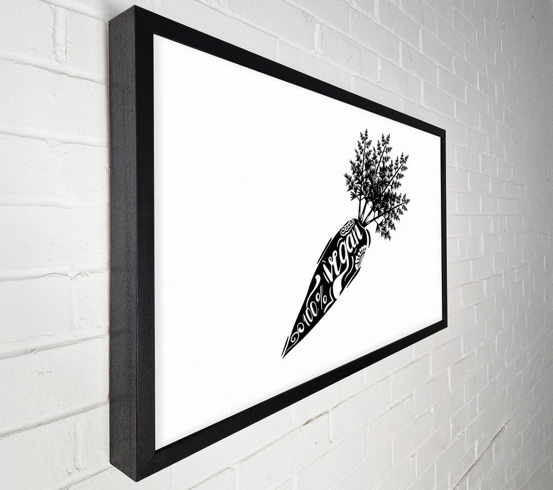  A Canvas Print of Vegan Canvas Wall Art