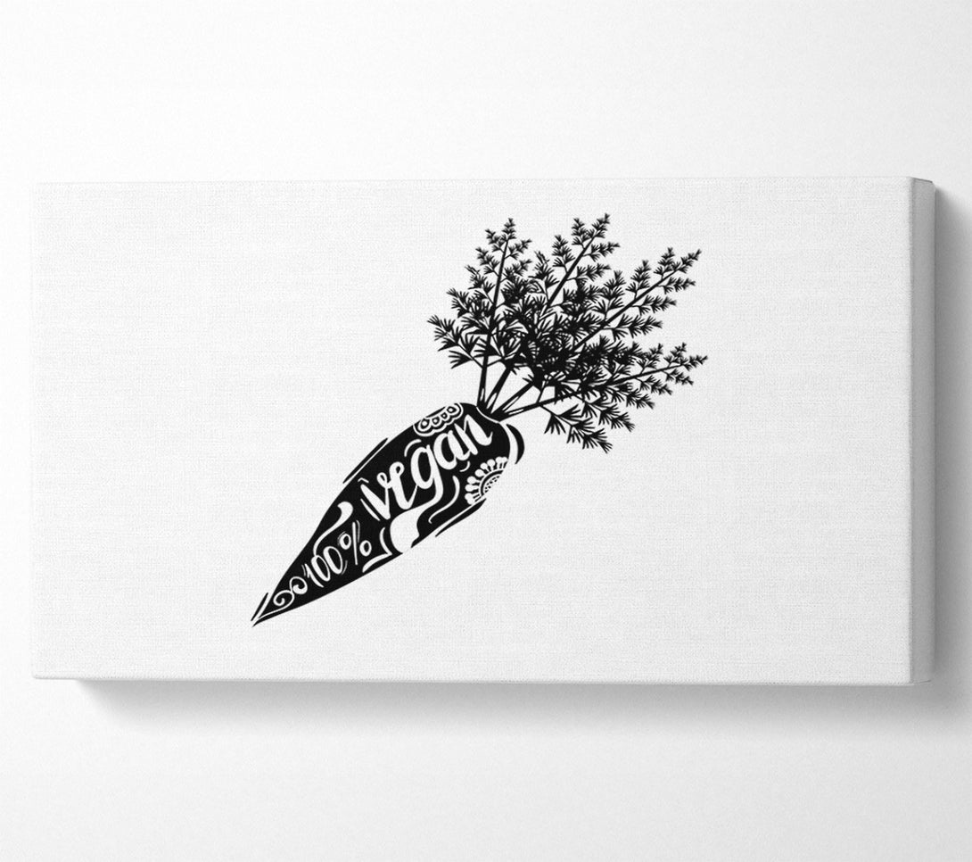  A Canvas Print of Vegan Canvas Wall Art